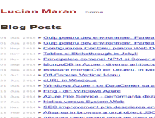 Tablet Screenshot of maran.ro